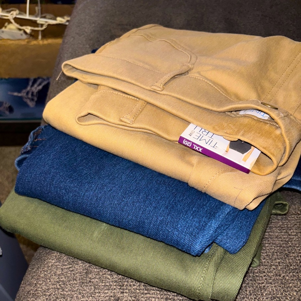 2- Time and Tru Jeggings (Plus Free Pair with Purchase)

EQUALS 3 in TOTAL !!!